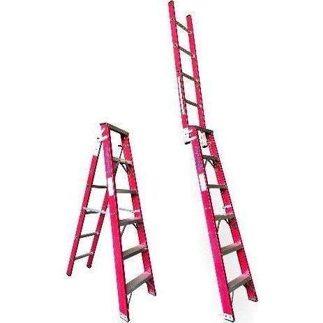 Butterfly Fiberglass Dual Purpose Ladder - KHM Megatools Corp. Butterfly Fiberglass Dual Purpose Ladder - KHM Megatools Corp.